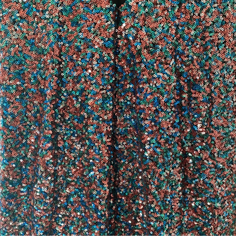 Rainbow Sequin Dress - Picture 3 of 4